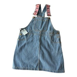 Chiara Ferragni Denim Overalls Mini Dress🌸